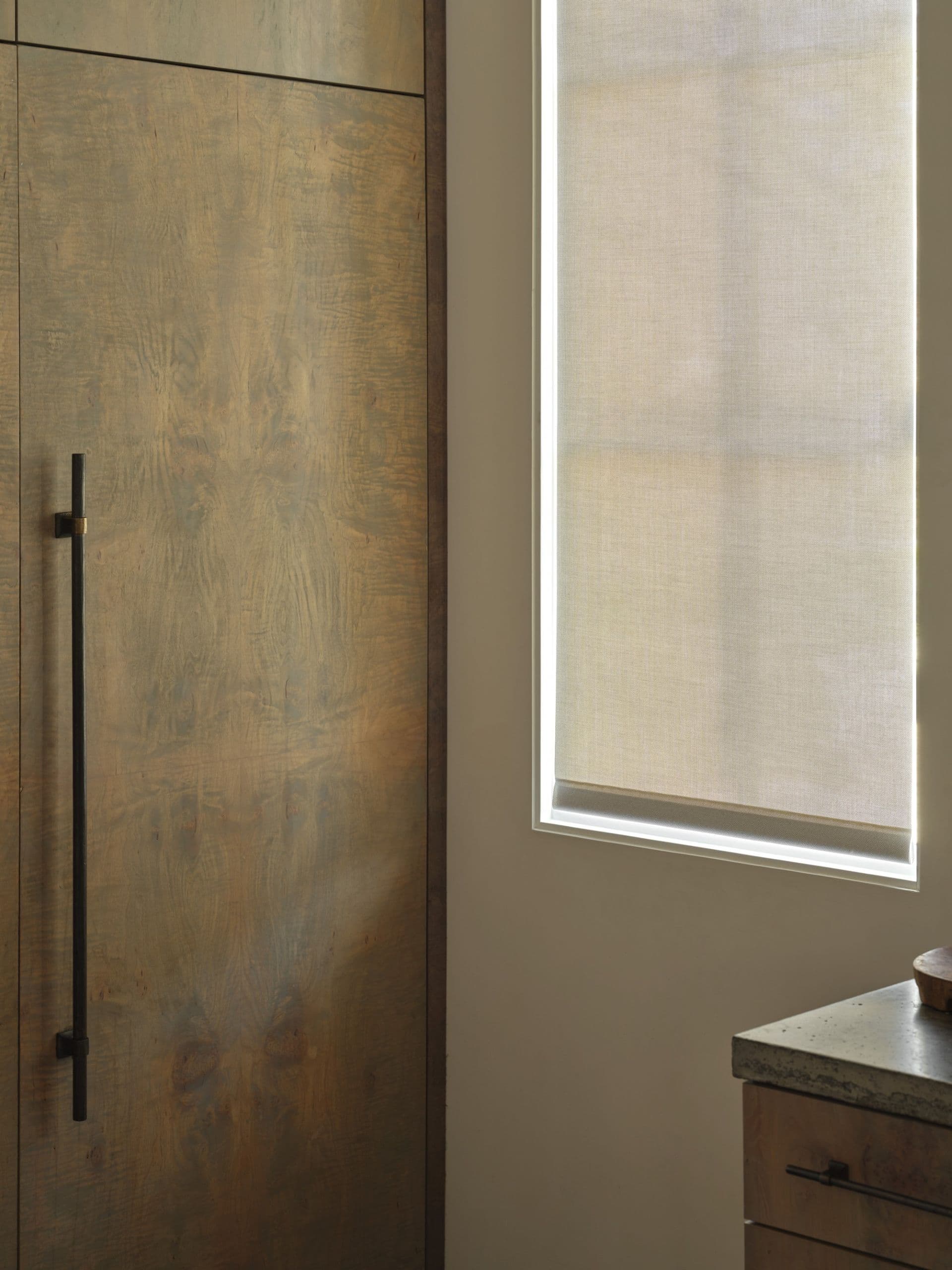 solar shade close up